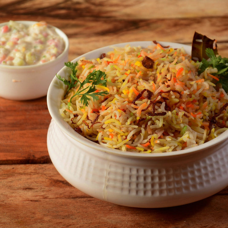 Chicken Biryani + Raita