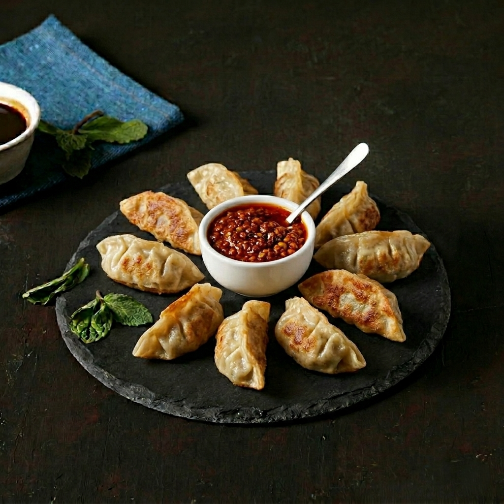 Chicken Dumplings (Momos) 8pcs
