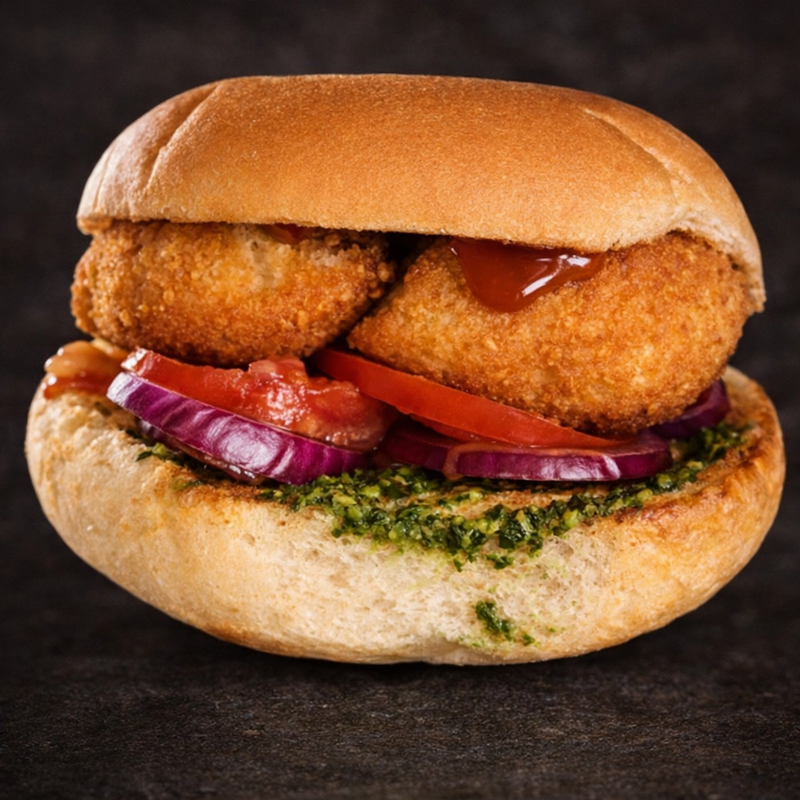 SAMOSA BURGER & TIKKI BURGER