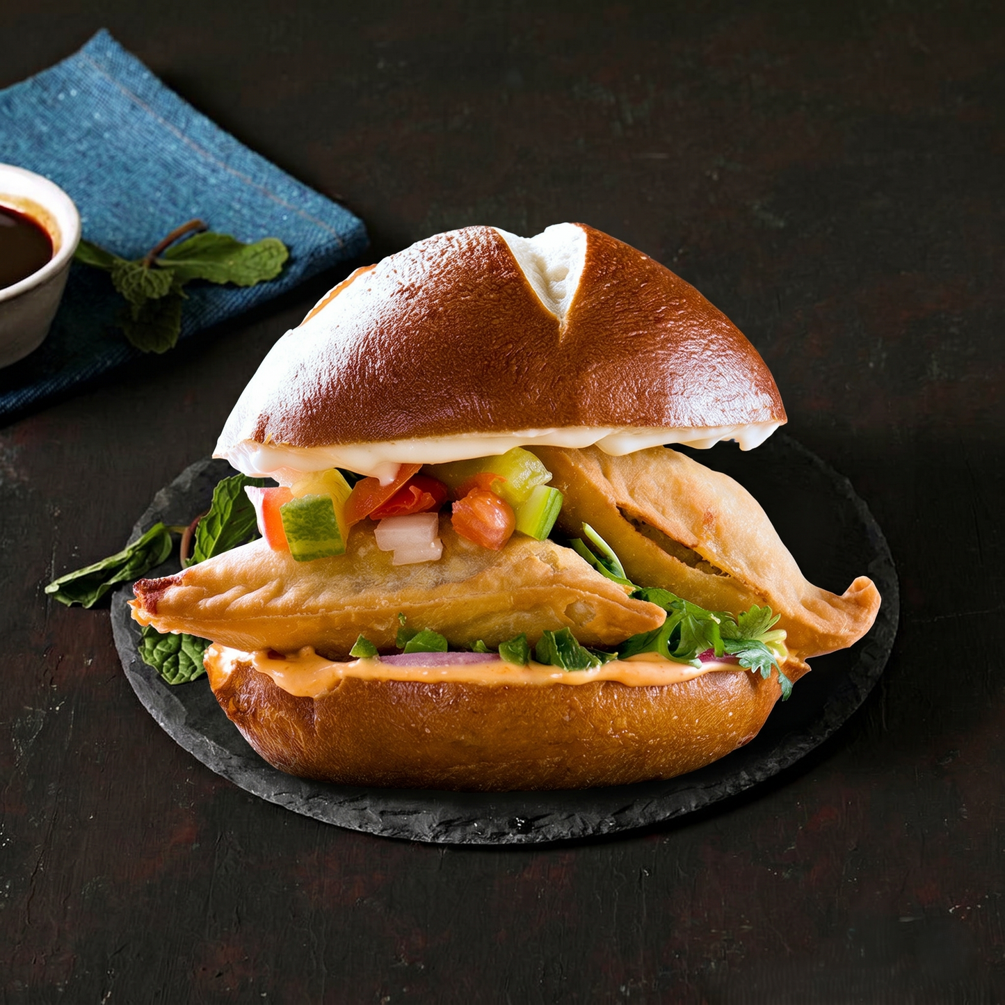 Samosa Burger