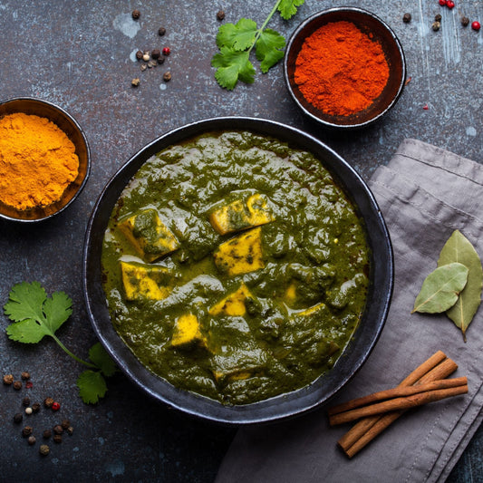 Spinach (Palak) Cheese  Paneer