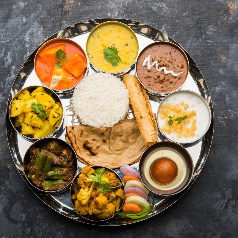 Deluxe Vegetarian Thali