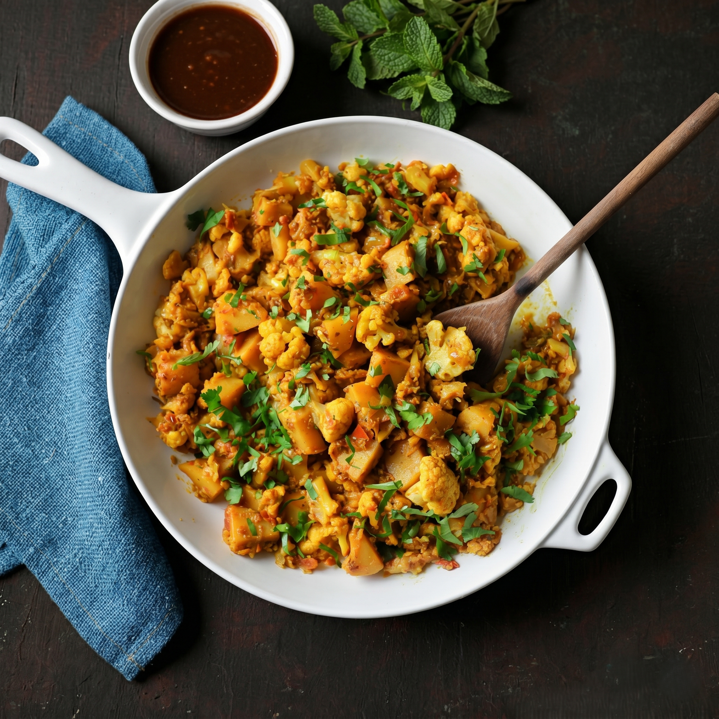 Cauliflower Potato Curry