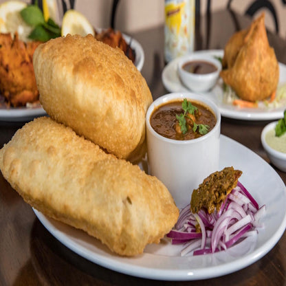 Choley Bhature (Desi Ghee)